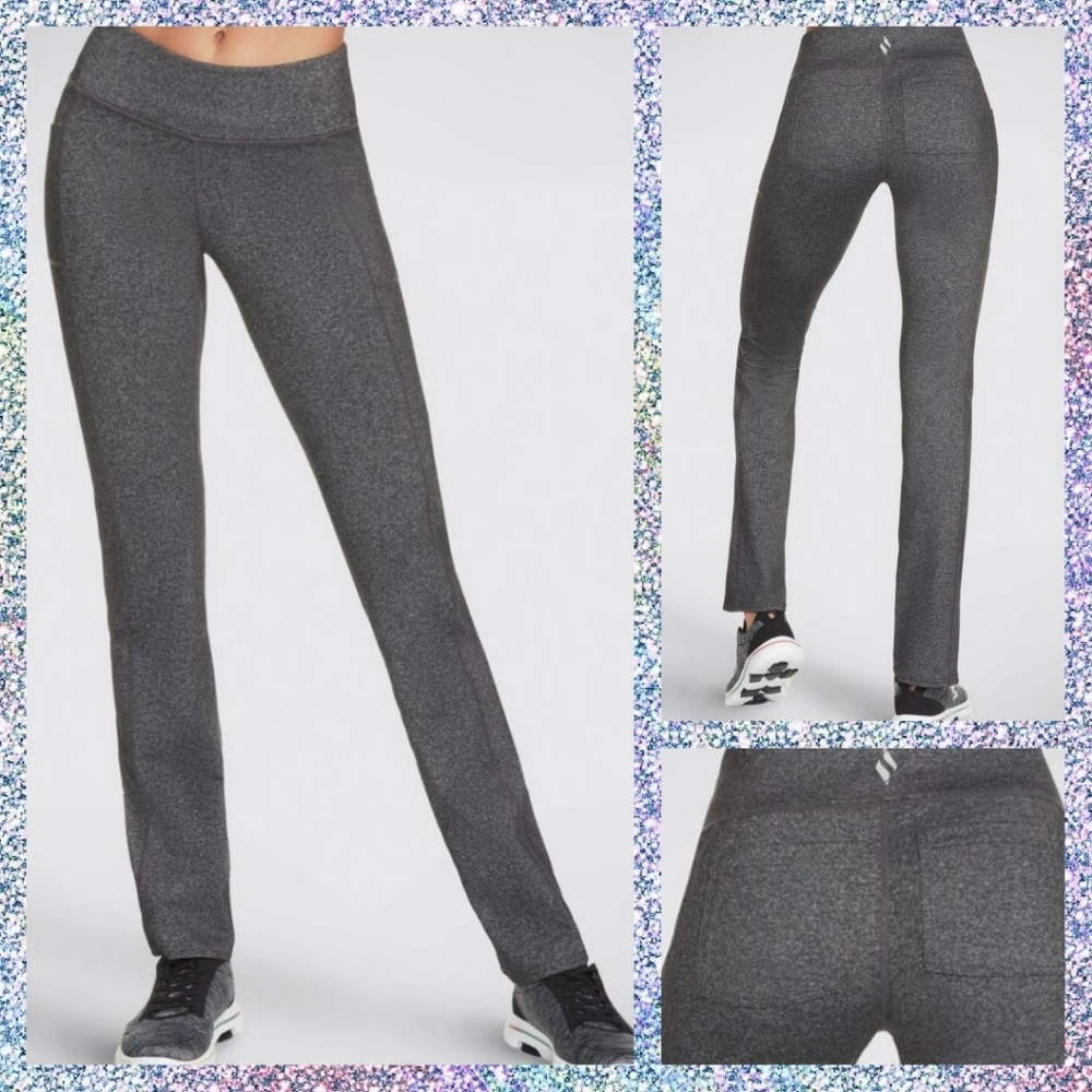 NWT Skechers Go Walk Pants w/Pockets, Heather Gray, Size XL